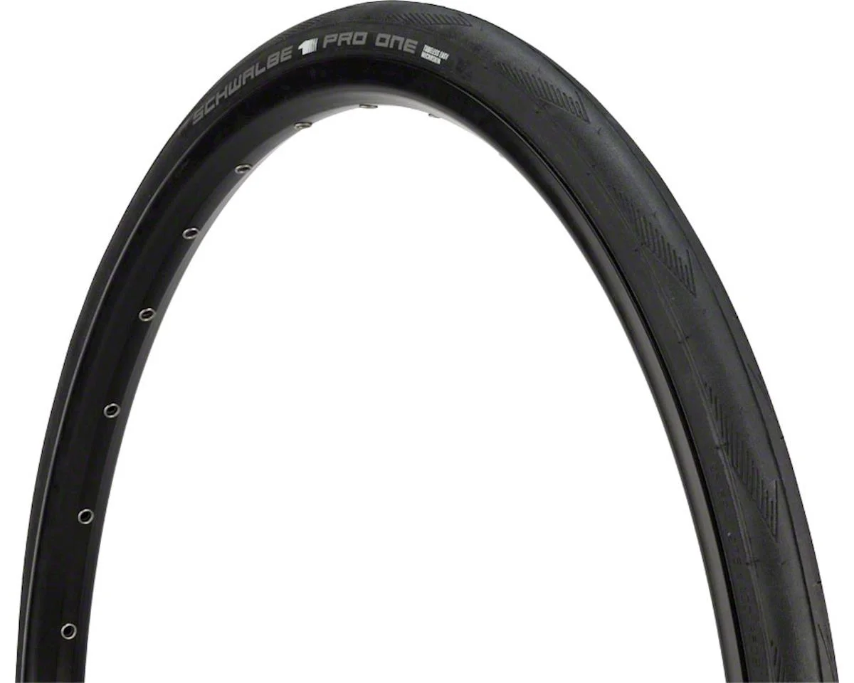 Schwalbe Pro One Road Tire (Black) (700c) (25mm) (Folding) (Super Race/V-Guard) (Tube Type)